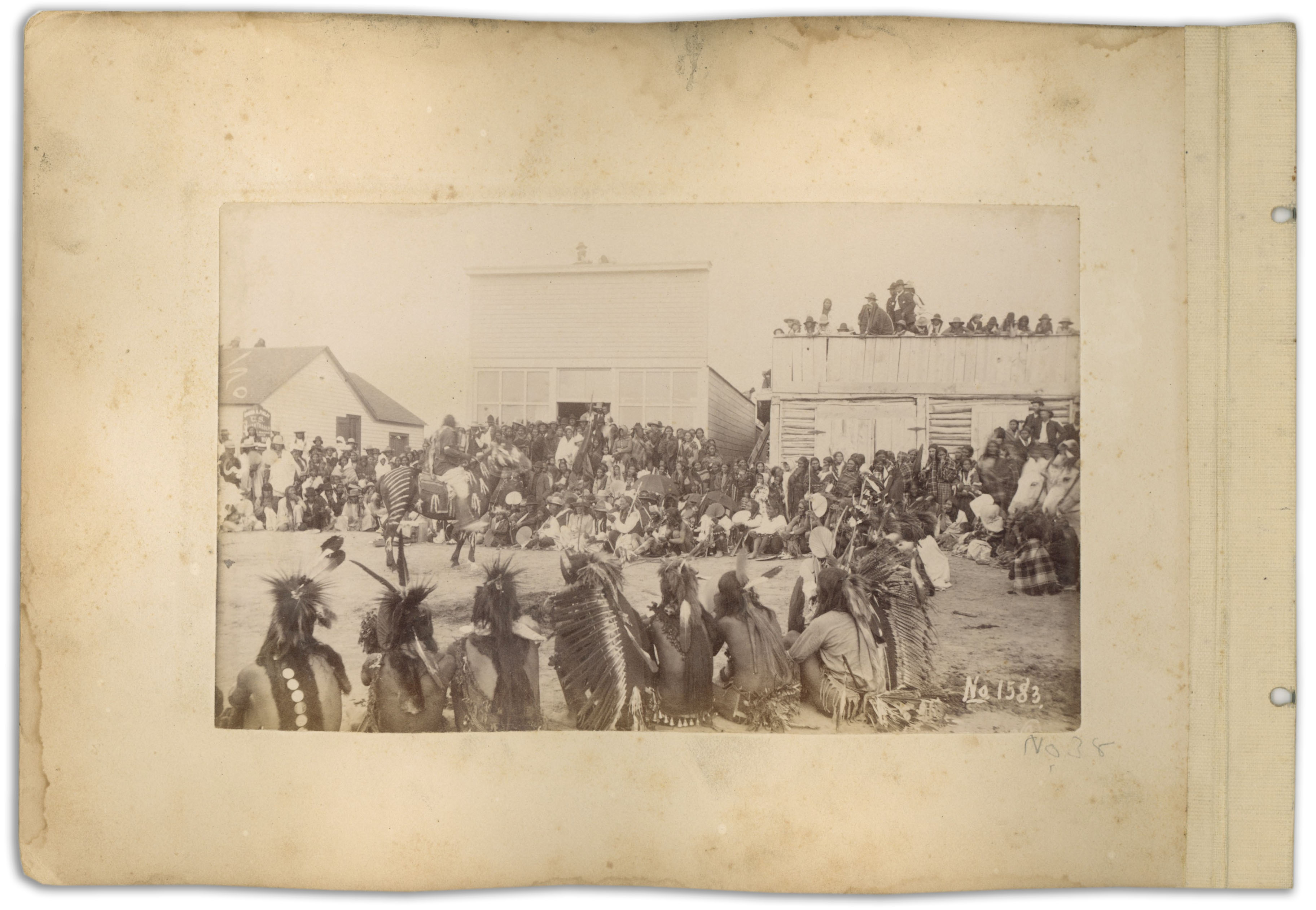 Lot Detail Two Original Sioux Photographs From 1891, Shortly After